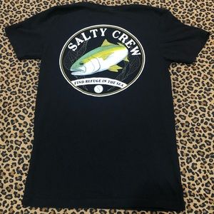 Salty Crew “Find Refugee In The Sea” Tee Size *S *